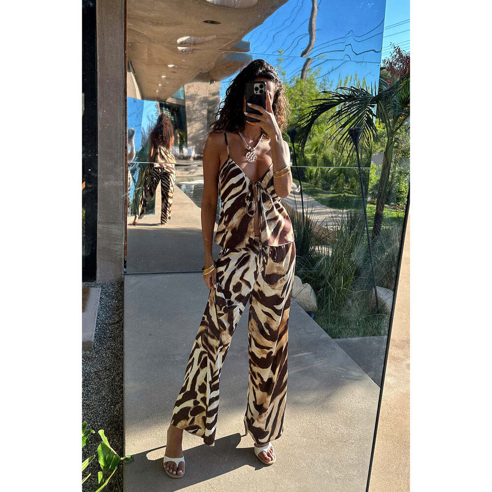 12th Tribe Kiki Mocha Zebra Tank Size LL